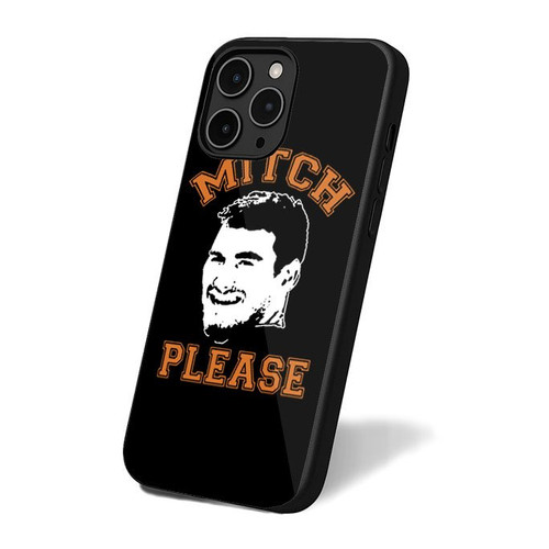 Mitch Please Funny Trubisky Football iPhone 16 Case Cover