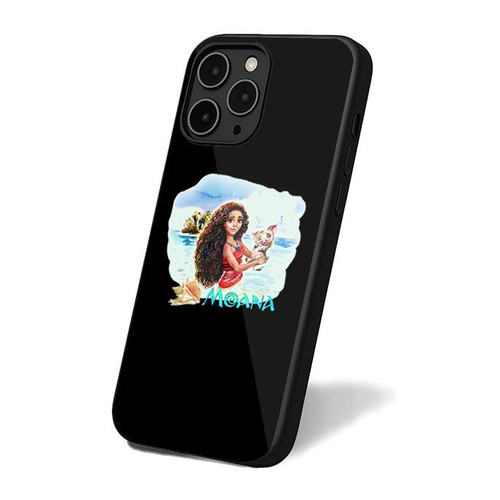 Moana Vaiana Disney Polynesian Princess Vintage Art Simple iPhone 16 Case Cover