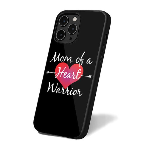 Mom Of A Heart Warrior Classic Retro Simple Vintage Art iPhone 16 Case Cover
