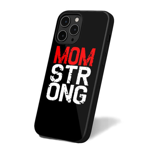 Mom Strong Mom Strong Mom 1 iPhone 16 Case Cover