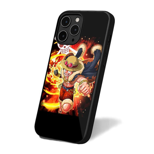 Monkey D Luffy Retro Simple Art iPhone 16 Case Cover