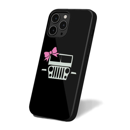 Monogramed Jeep iPhone 16 Case Cover