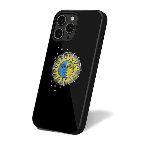 Moon And Sun Tarot Astronomy Astrology Stars Moon Phases 1 iPhone 16 Case Cover