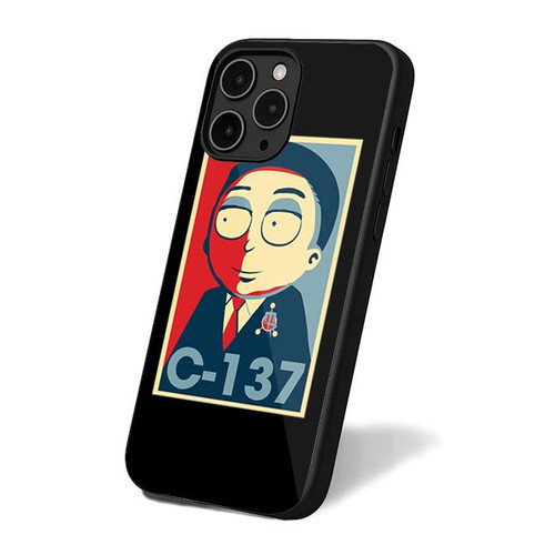 Morty C 137 President 1 iPhone 16 Case Cover