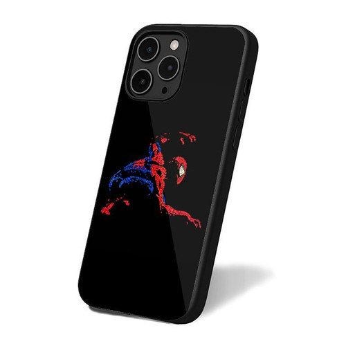 Mosaic Spider Man Art iPhone 16 Case Cover