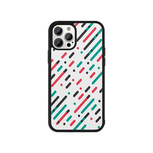 Diagonal Color Lines Pattern iPhone 13 / 13 Mini / 13 Pro / 13 Pro Max Case Cover