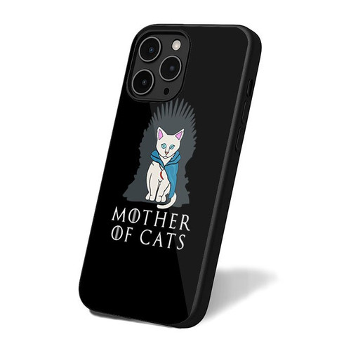 Mother Of Cats Game Of Thrones Funny Tv Classic Art Vintage Simple Retro iPhone 16 Case Cover