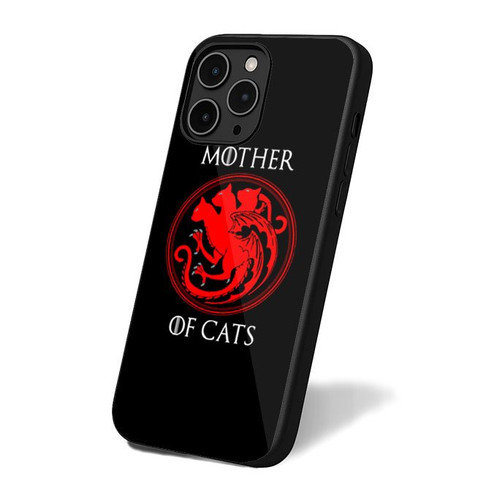 Mother Of Cats Game Of Thrones Funny Tv Series Classic Art Vintage Retro Simple iPhone 16 Case Cover