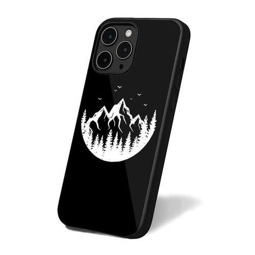 Mountain Round iPhone 16 Case Cover