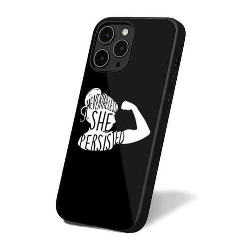 Nevertheless She Persisted Classic Retro Simple Vintage Art iPhone 16 Case Cover