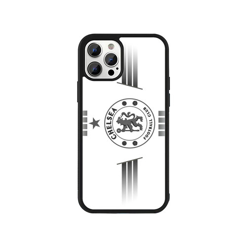 Chelsea Fc Soccer Clubs Logo White Black iPhone 13 / 13 Mini / 13 Pro / 13 Pro Max Case Cover