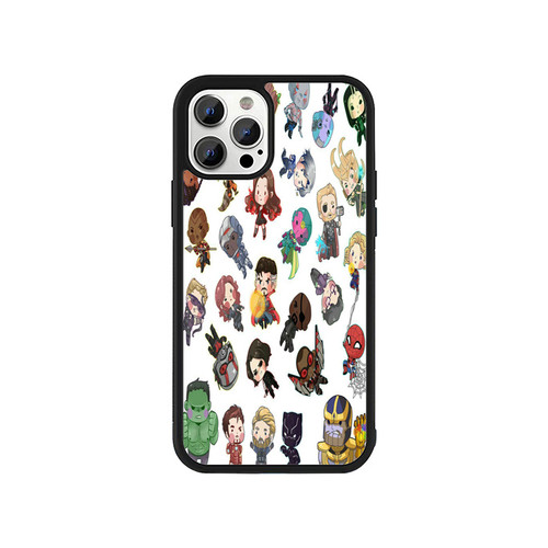 Avengers Carakter Cartoon iPhone 13 / 13 Mini / 13 Pro / 13 Pro Max Case Cover