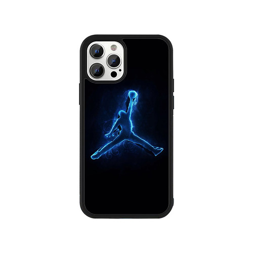 Air Jordan Logo Neon iPhone 13 / 13 Mini / 13 Pro / 13 Pro Max Case Cover