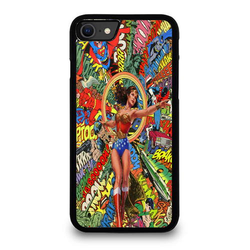 Wonder Woman Dc Comic iPhone SE 2020 Case Cover