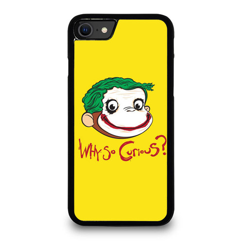 Why So Curious George iPhone SE 2020 Case Cover
