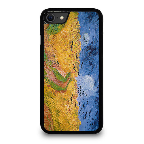 Wheatfield With Crows Painting Art iPhone SE 2020 Case Cover