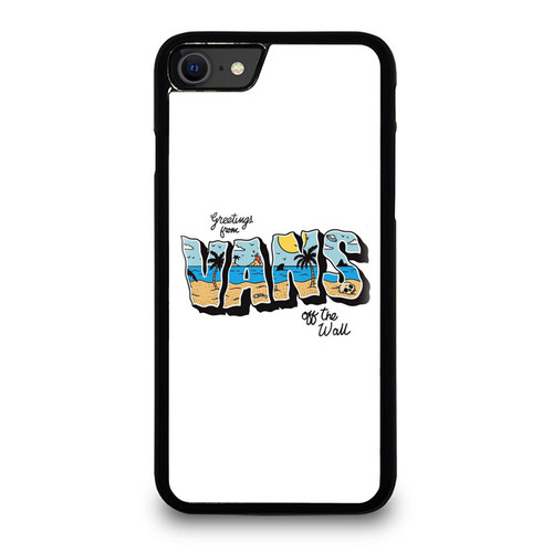 Vans Off The Wall Beach iPhone SE 2020 Case Cover