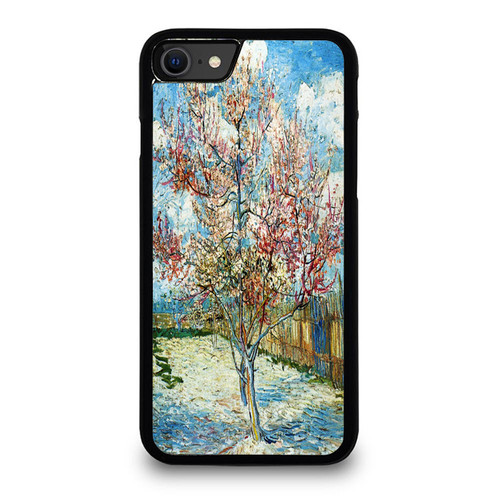 Van Gogh Peach Tree Blossom iPhone SE 2020 Case Cover