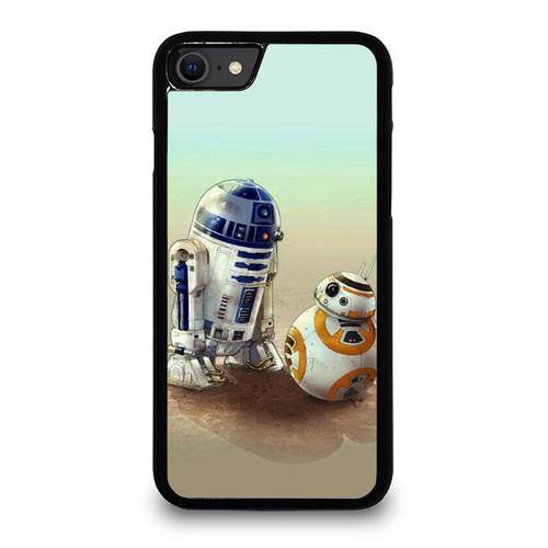 Star Wars Funny Robot Bb8 R2D2 iPhone SE 2020 Case Cover
