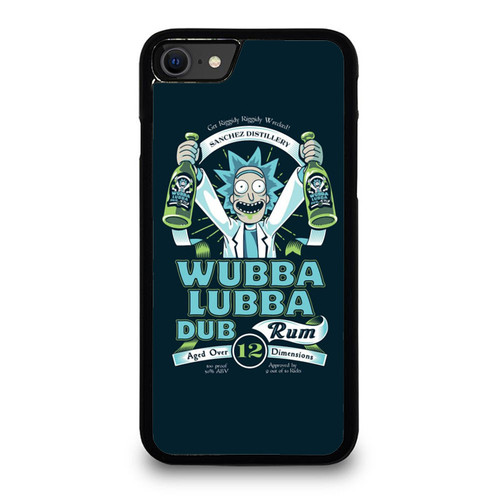 Rick And Morty Wubba Lubba Rum iPhone SE 2020 Case Cover