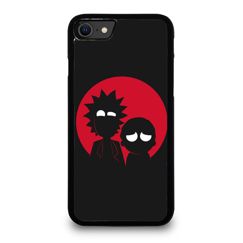 Rick And Morty Silhouette iPhone SE 2020 Case Cover