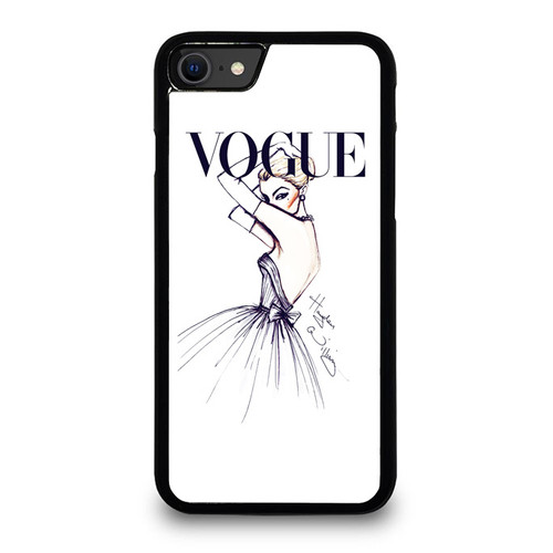 Princess In White Dress iPhone SE 2020 Case Cover