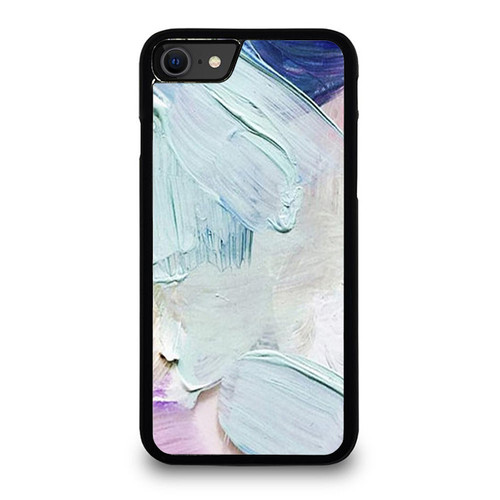 Paint Brush Colors Strokes iPhone SE 2020 Case Cover