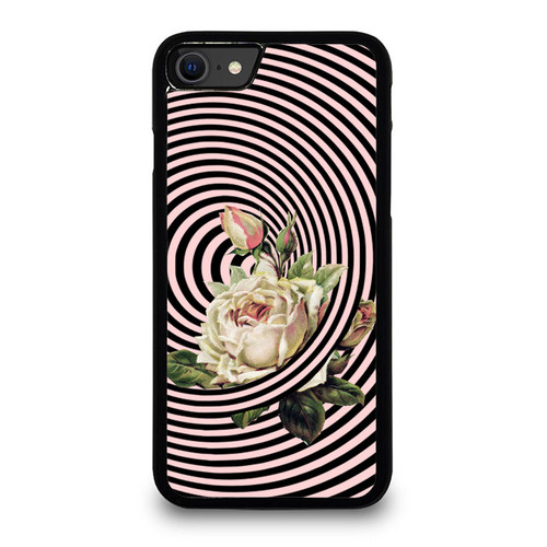 Nirmana Pink Ellipse iPhone SE 2020 Case Cover