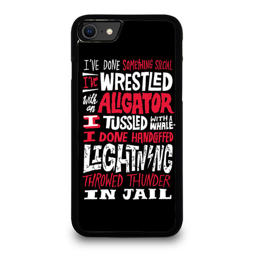 Muhammad Ali Aligator iPhone SE 2020 Case Cover