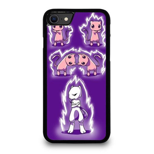 Miew Fusion Miewtwo Saiyan Pokemon iPhone SE 2020 Case Cover