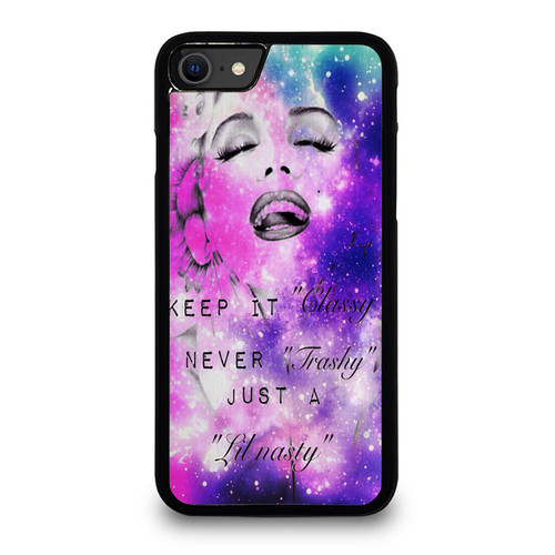 Marilyn Monroe Quote Galaxy iPhone SE 2020 Case Cover