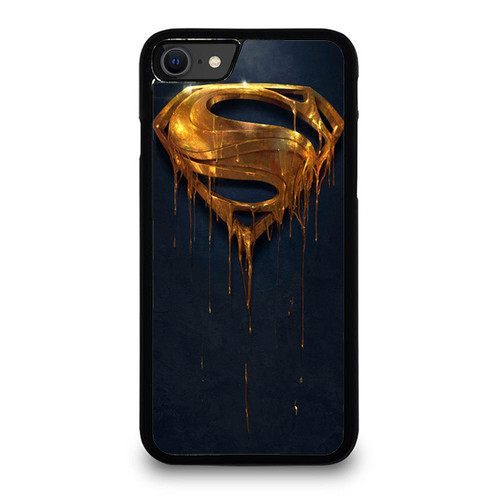 Main Of Steel Superman Logo iPhone SE 2020 Case Cover