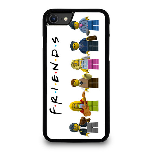 Lego Themed Friends Tv Show iPhone SE 2020 Case Cover