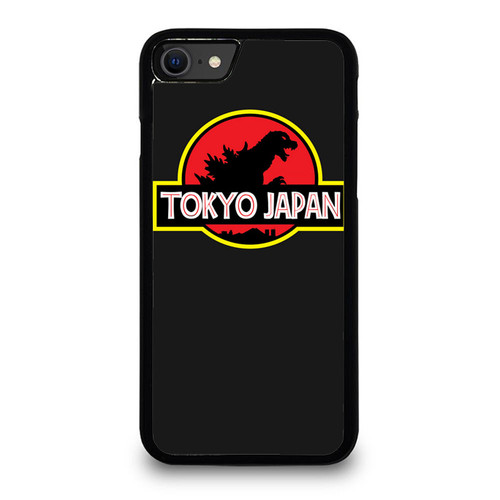 Jurassic World Fallen Kingdom Jurassic Park Godzilla Tokyo Japan iPhone SE 2020 Case Cover