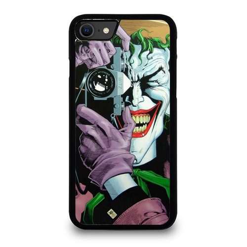 Joker Taking Photo Dc Comic iPhone SE 2020 Case Cover
