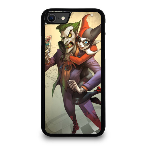 Joker Harley Quinn Seucide Squad iPhone SE 2020 Case Cover