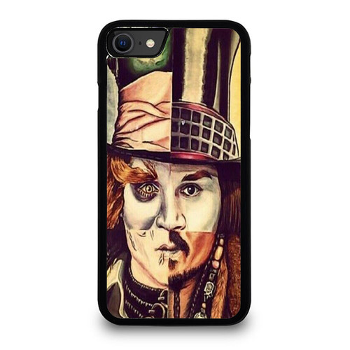 Johnny Deep All Character Movie iPhone SE 2020 Case Cover