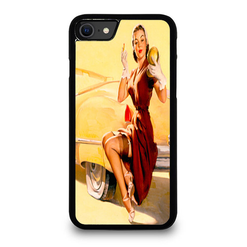 Jill Needs Jack Pin Up iPhone SE 2020 Case Cover