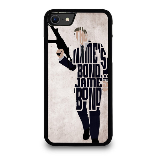 James Bond Daniel Craig Poster iPhone SE 2020 Case Cover