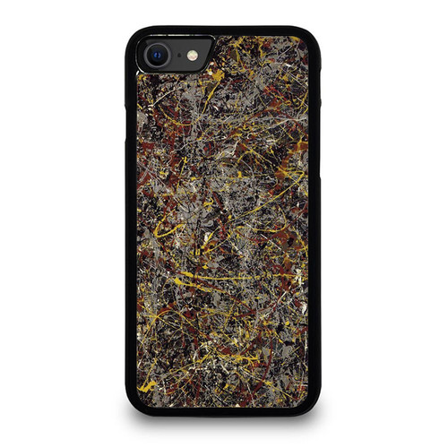 Jackson Pollock Art iPhone SE 2020 Case Cover
