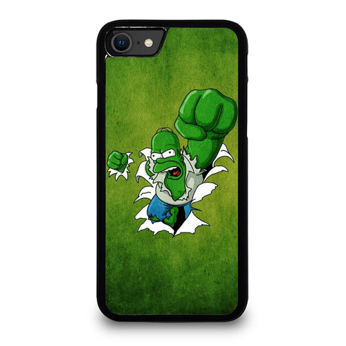 Homer Simpson Hulk iPhone SE 2020 Case Cover