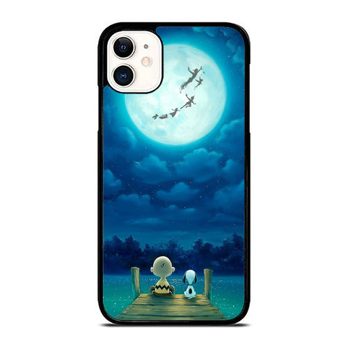 Peanuts And Snoopy With Pater Pan And Tinkerbell iPhone 11 / 11 Pro / 11 Pro Max Case Cover