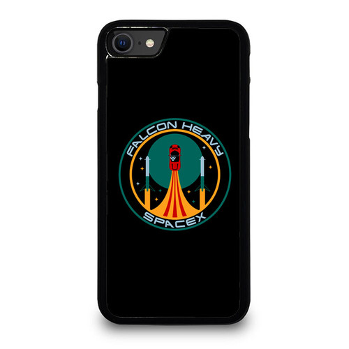Heavy Falcon Space X Patch iPhone SE 2020 Case Cover