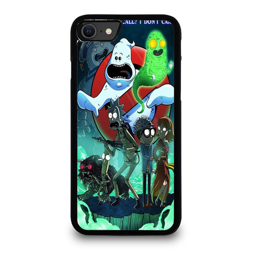 Ghostbuster Rick Morty iPhone SE 2020 Case Cover