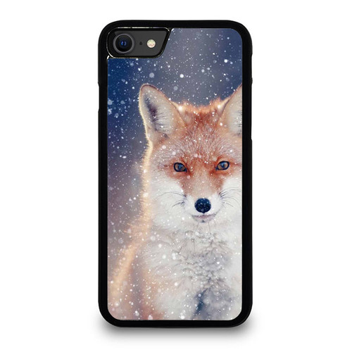 Fox I Snowfall iPhone SE 2020 Case Cover