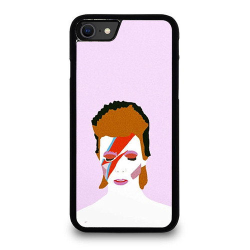 David Bowie Retro Music iPhone SE 2020 Case Cover