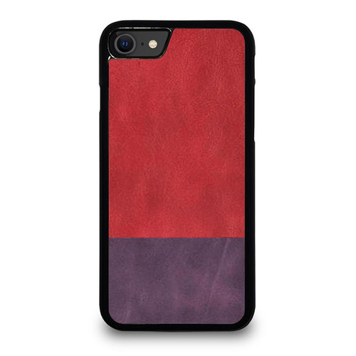 Crimson Red & Wine Purple Wallpaper iPhone SE 2020 Case Cover