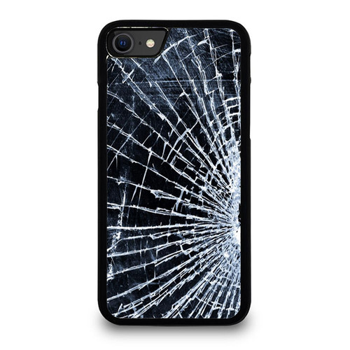 Broken Glass Wallpaper 3 iPhone SE 2020 Case Cover