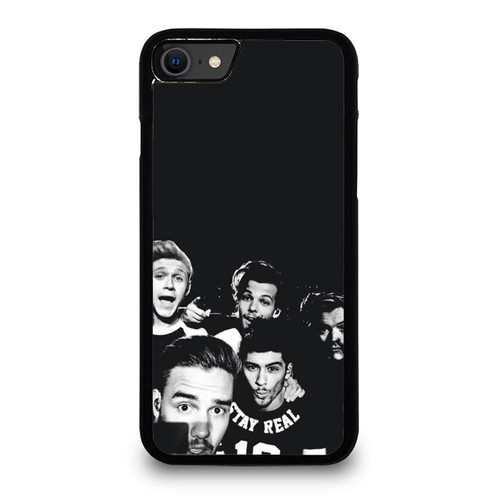 Black And White Groupies One Direction iPhone SE 2020 Case Cover