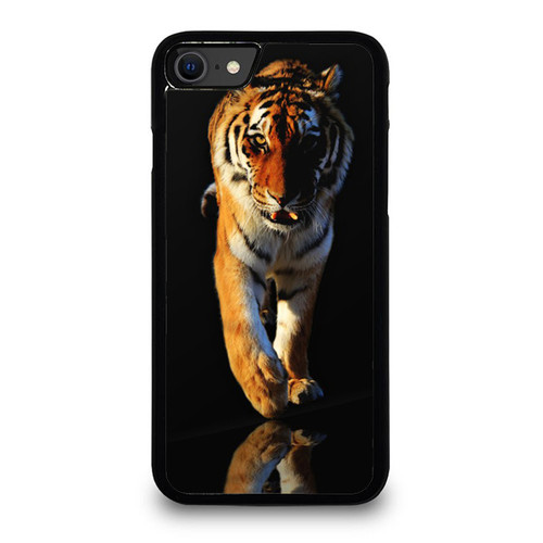 Bengal Tiger Black Background iPhone SE 2020 Case Cover